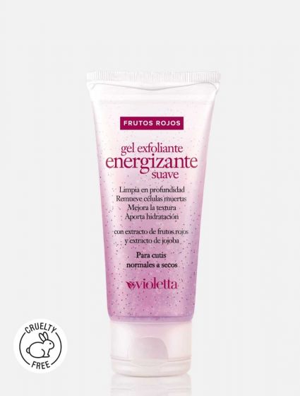 GEL EXFOLIANTE ENERGIZANTE SUAVE FRUTOS ROJOS